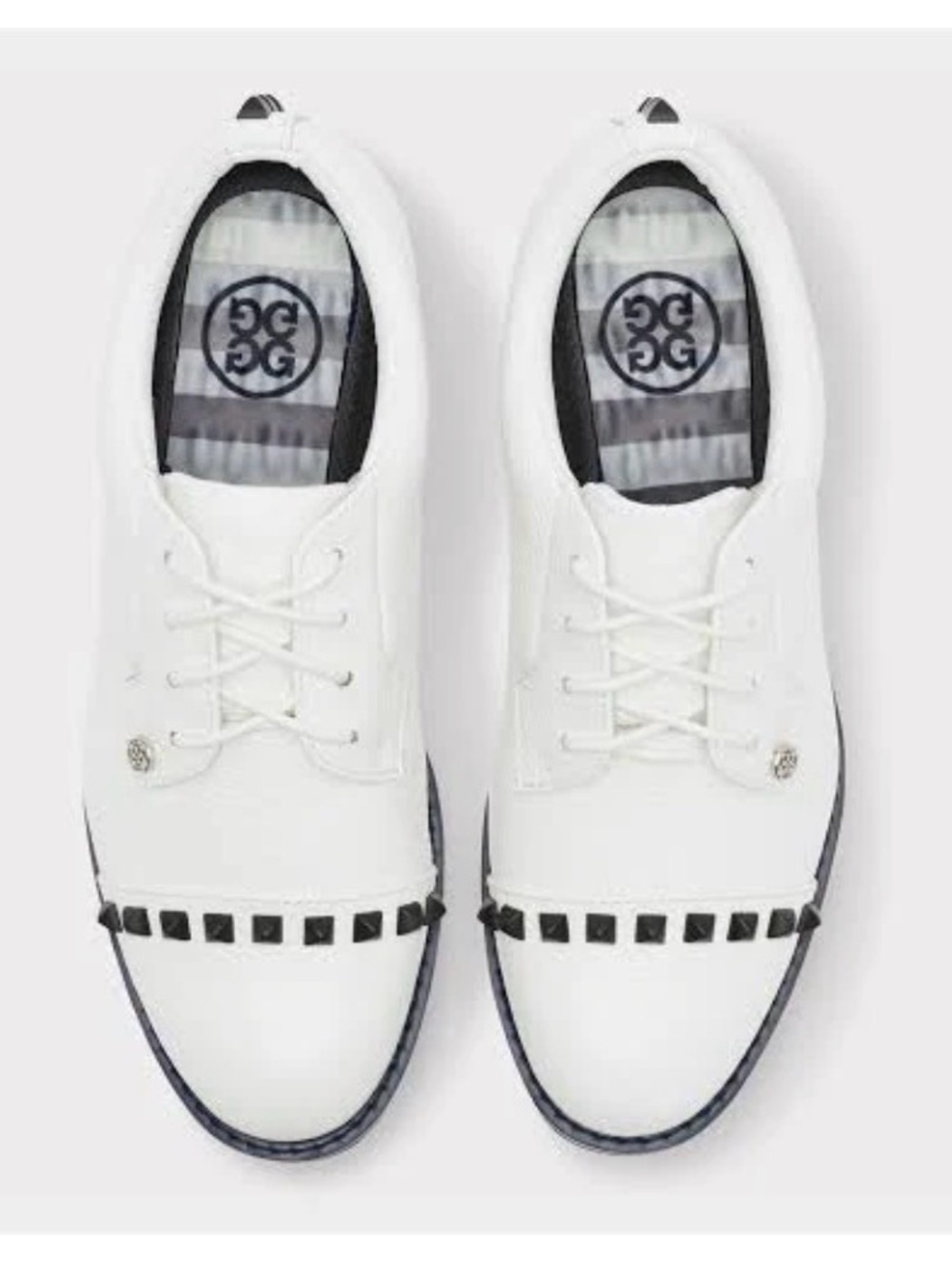 White gallivanter G/fore golf shoes